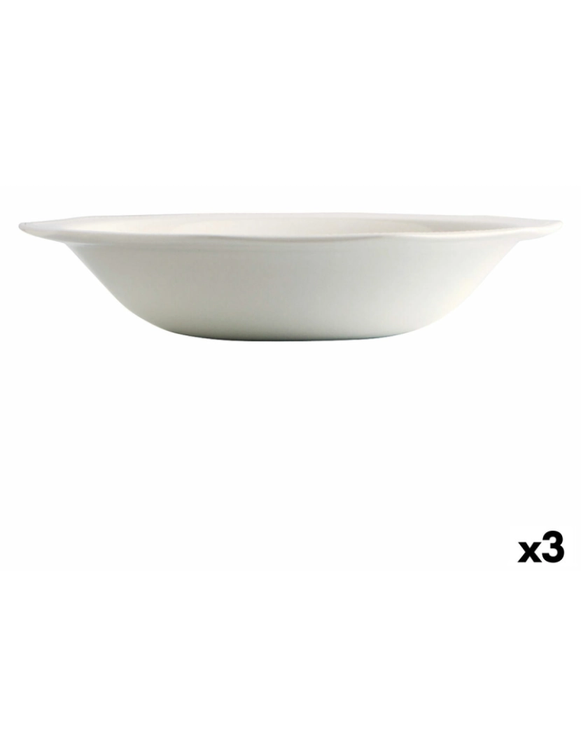 imagem de Saladeira Churchill Artic Cerâmica Branco servies (Ø 27,5 cm) (3 Unidades)1