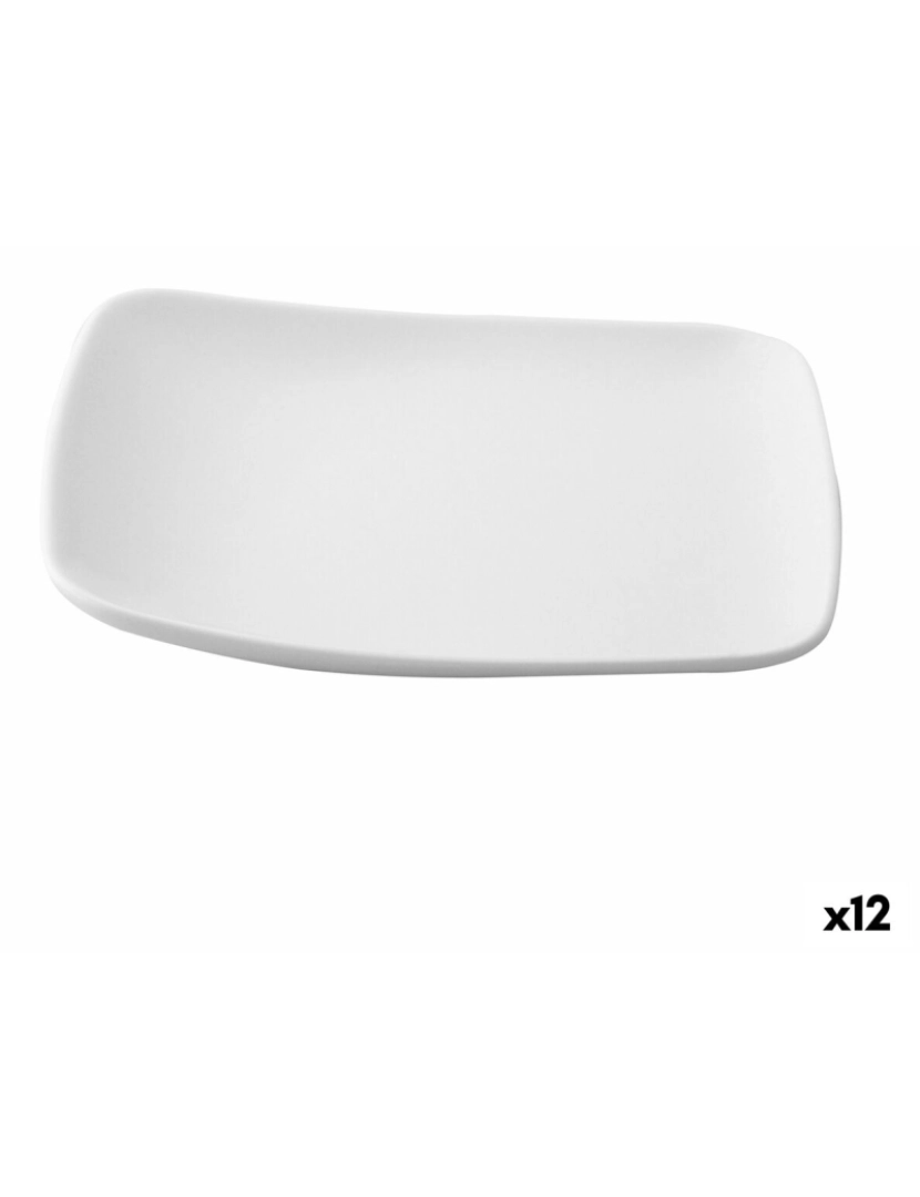Ariane - Prato Ariane Vital Pão Cerâmica Branco (Ø 15 cm) (12 Unidades)