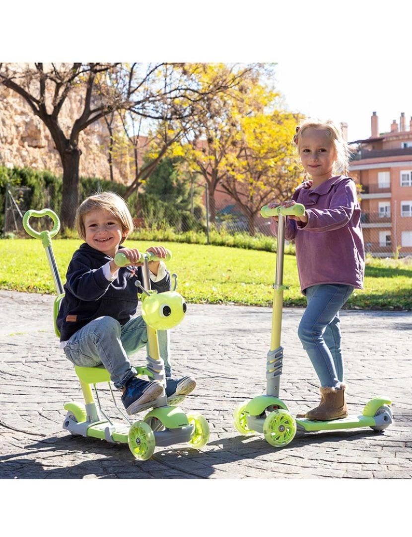 Innovagoods - Scooter Infantil Evolutiva 3 em 1 Scuvol InnovaGoods