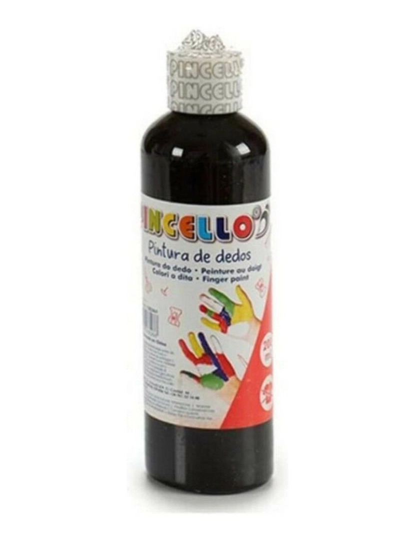 Pincello - Pintura de Dedos 200 ml Roxo 12 Unidades