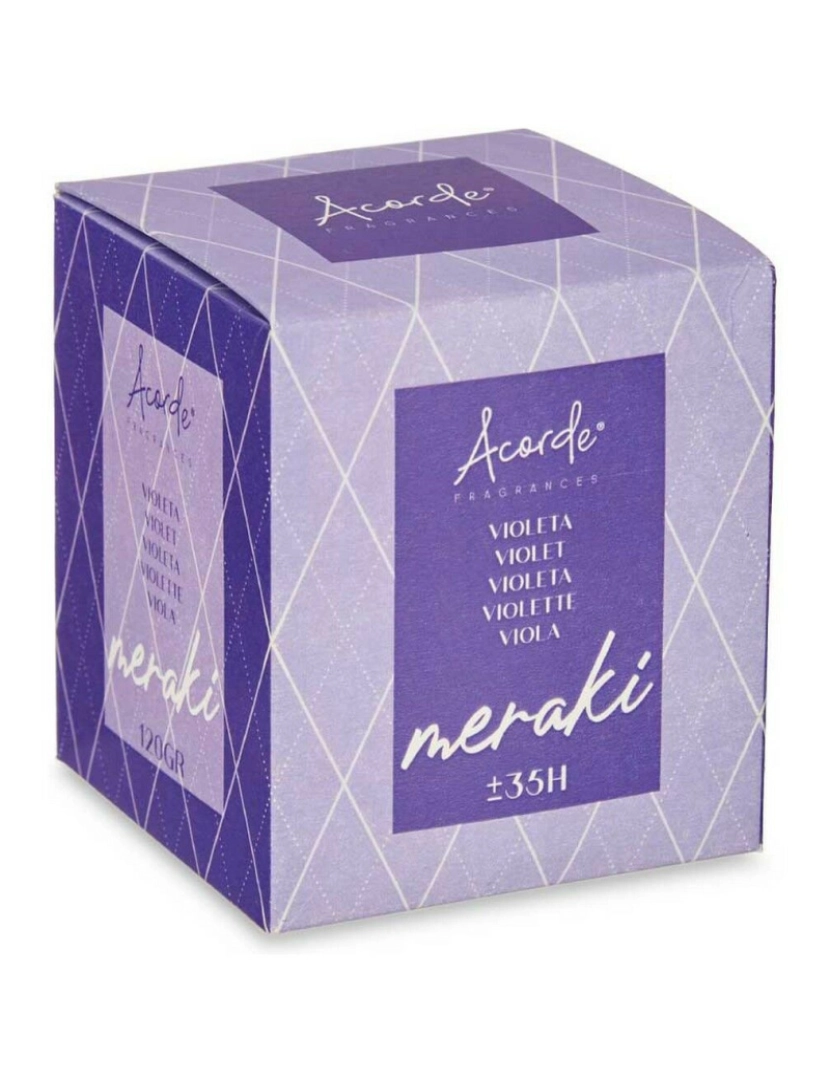 imagem de Vela Perfumada Violeta (120 g) (12 Unidades)4