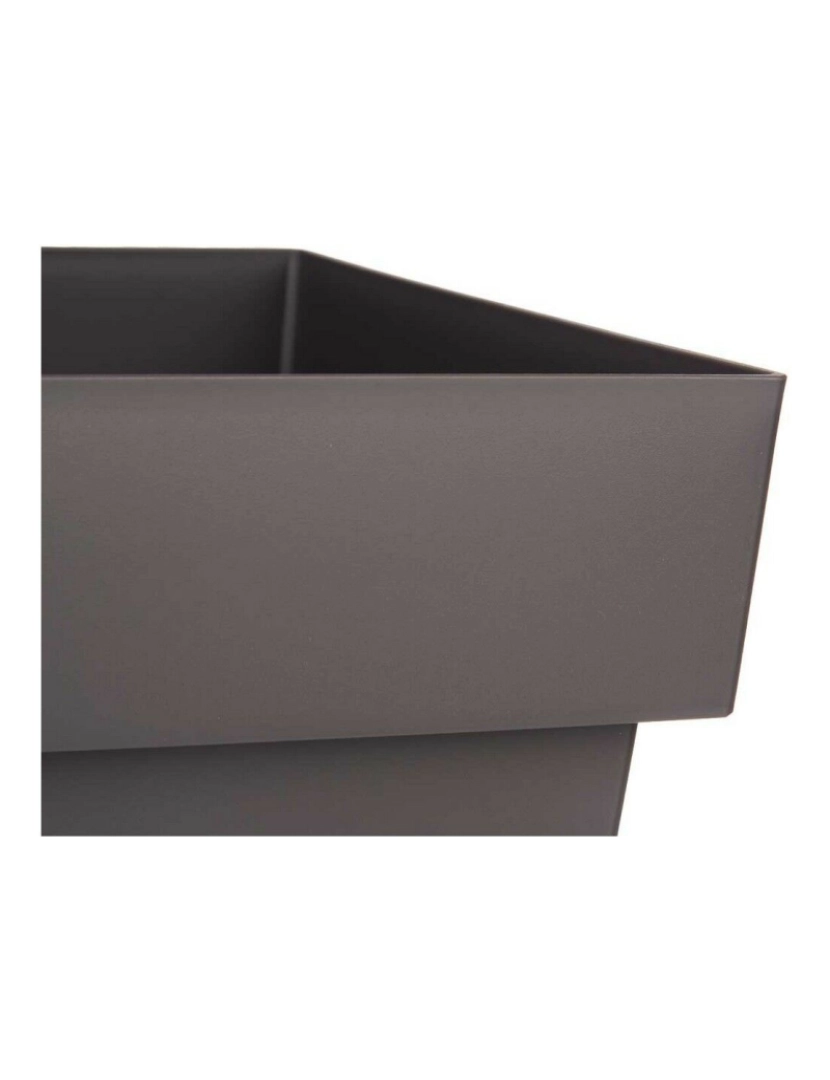 imagem de Vaso Autoirrigável Cinzento Plástico (37 x 51 x 37 cm) (6 Unidades)4