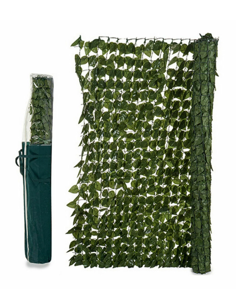 imagem de Cerca de Jardim Folhas 1,5 x 3 m Verde Plástico (4 Unidades)2