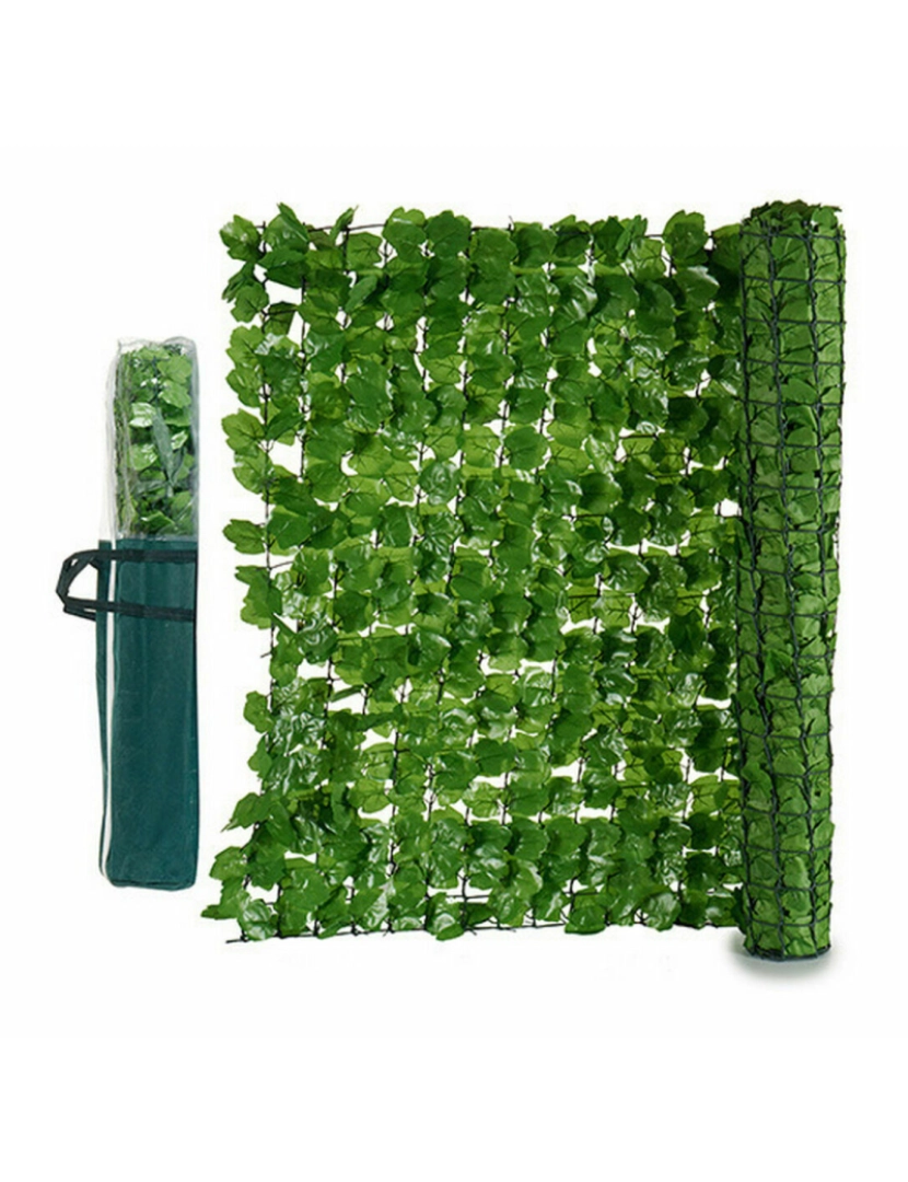 imagem de Cerca de Jardim Folhas 1 x 3 m Verde Claro Plástico (4 Unidades)2