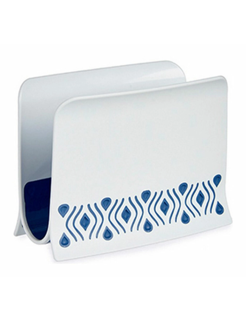 imagem de Porta-guardanapos Stefanplast Tosca Azul Plástico 8,8 x 11 x 15 cm (8 Unidades)2