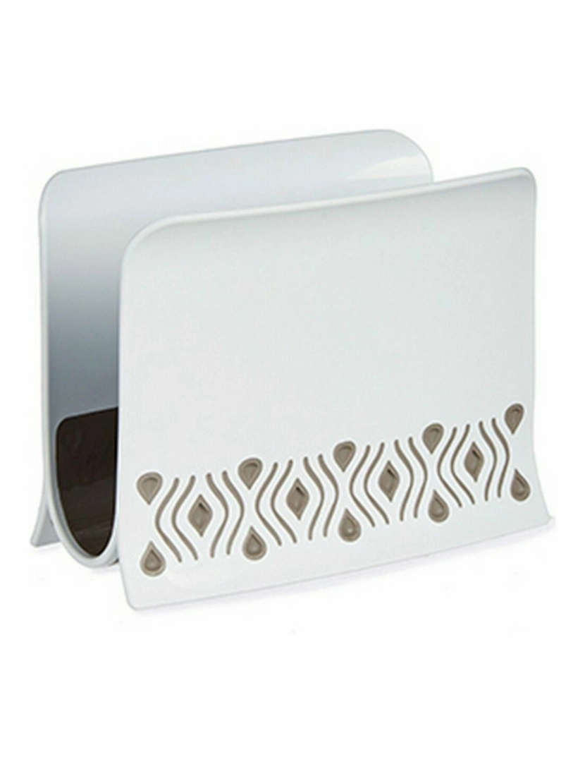 imagem de Porta-guardanapos Stefanplast Tosca Bege Plástico 8,8 x 11 x 15 cm (8 Unidades)2