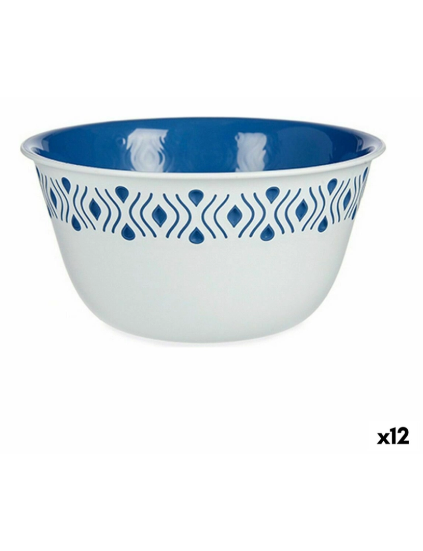 imagem de Saladeira Stefanplast Tosca Azul Plástico 19 x 9 x 19 cm (12 Unidades)1