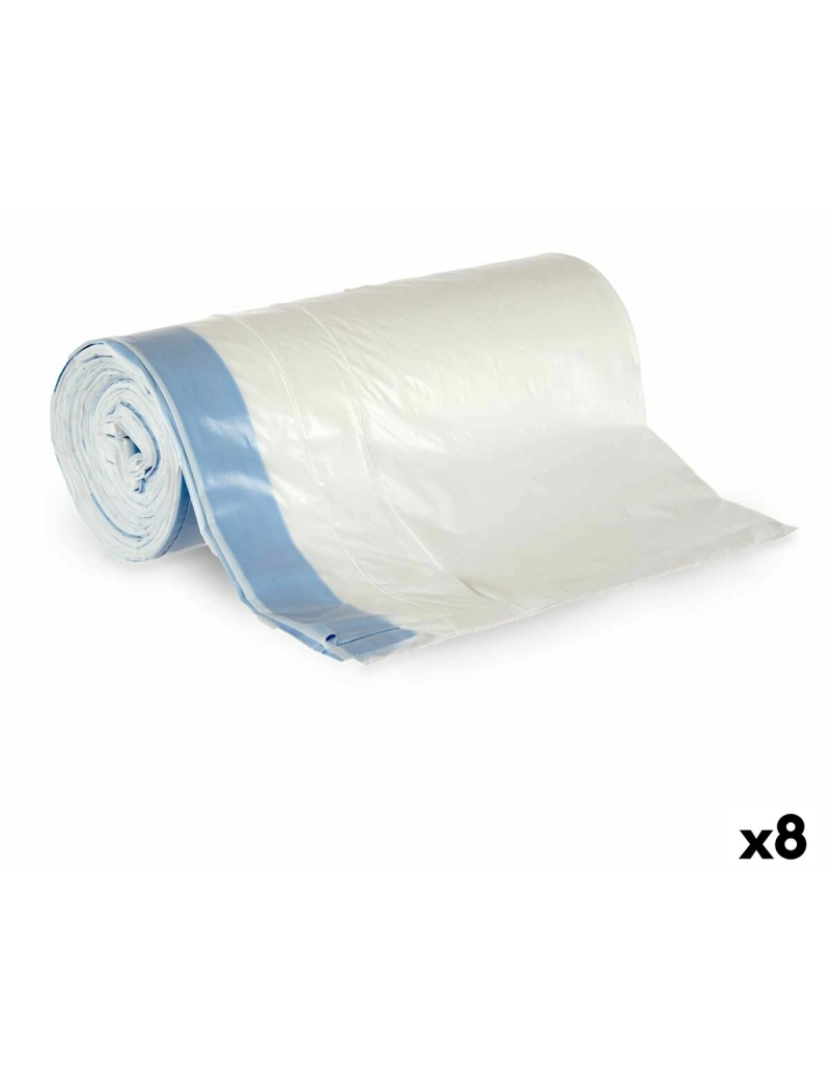 Mascow - Sacos de Lixo Caixa de areia 90 x 40 cm Branco (8 Unidades)