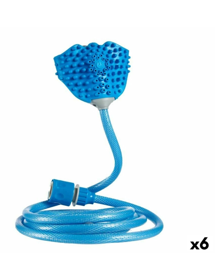 imagem de Luva de Banho para Animais de Estimação Azul (6 Unidades)1