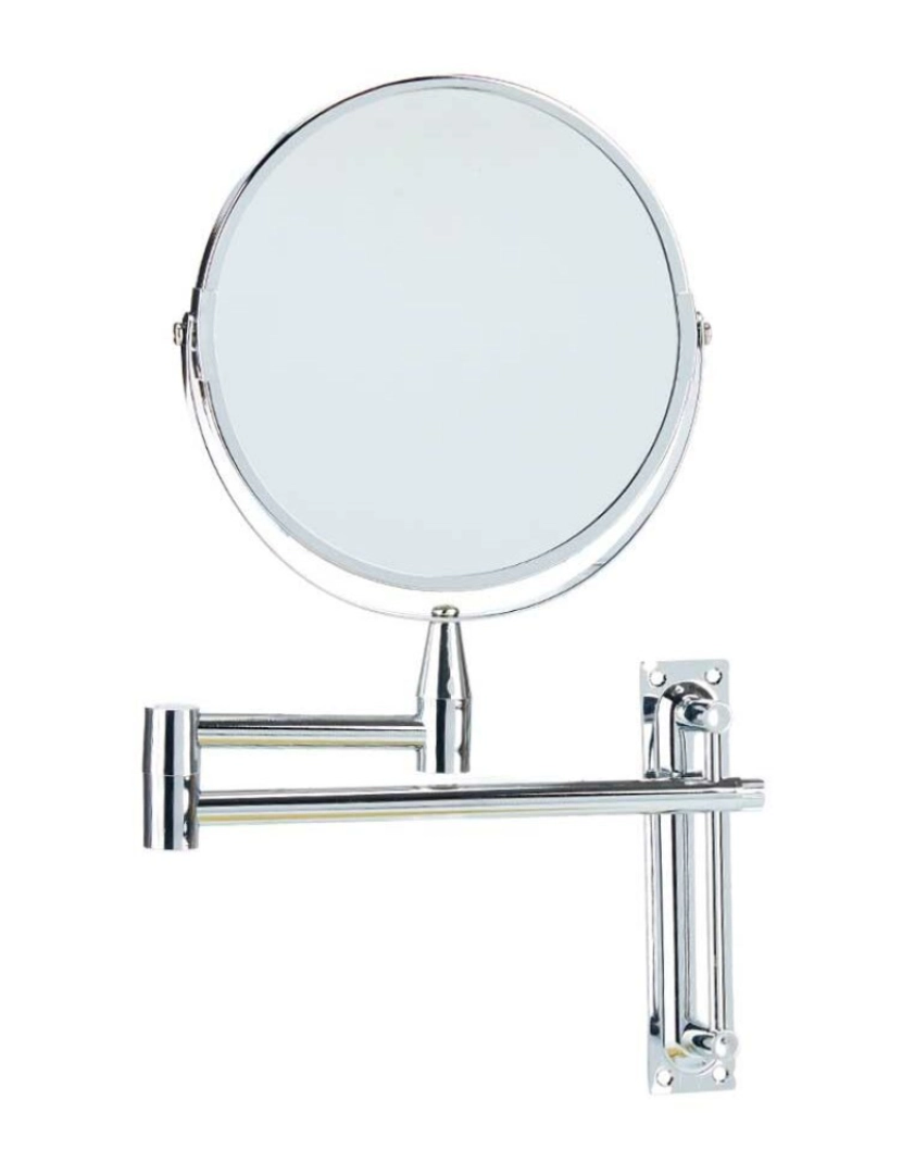 imagem de Espelho de Aumento Extensível Ø 17 cm Metal (6 Unidades)2