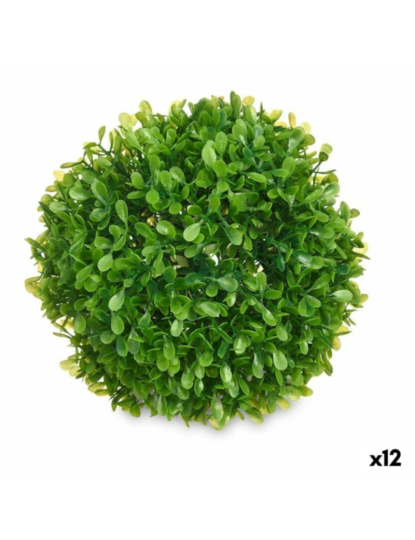 Ibergarden - Planta Decorativa Bol Plástico 17 x 13,5 x 17 cm (12 Unidades)