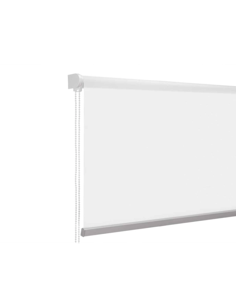 imagem de Estore de enrolar Branco Tecido Plástico 120 x 180 cm (6 Unidades)4