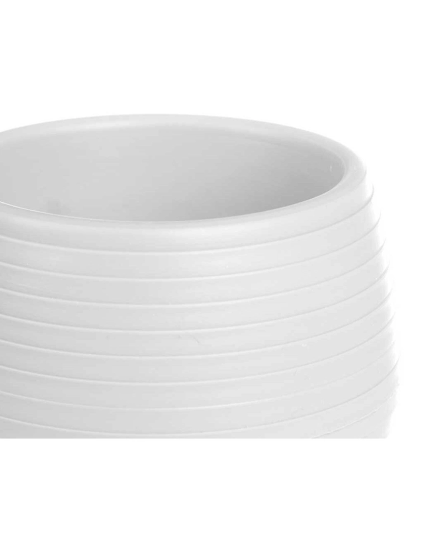 imagem de Conjunto de Vasos 6,2 x 6,2 x 6,6 cm Branco Plástico (8 Unidades)4
