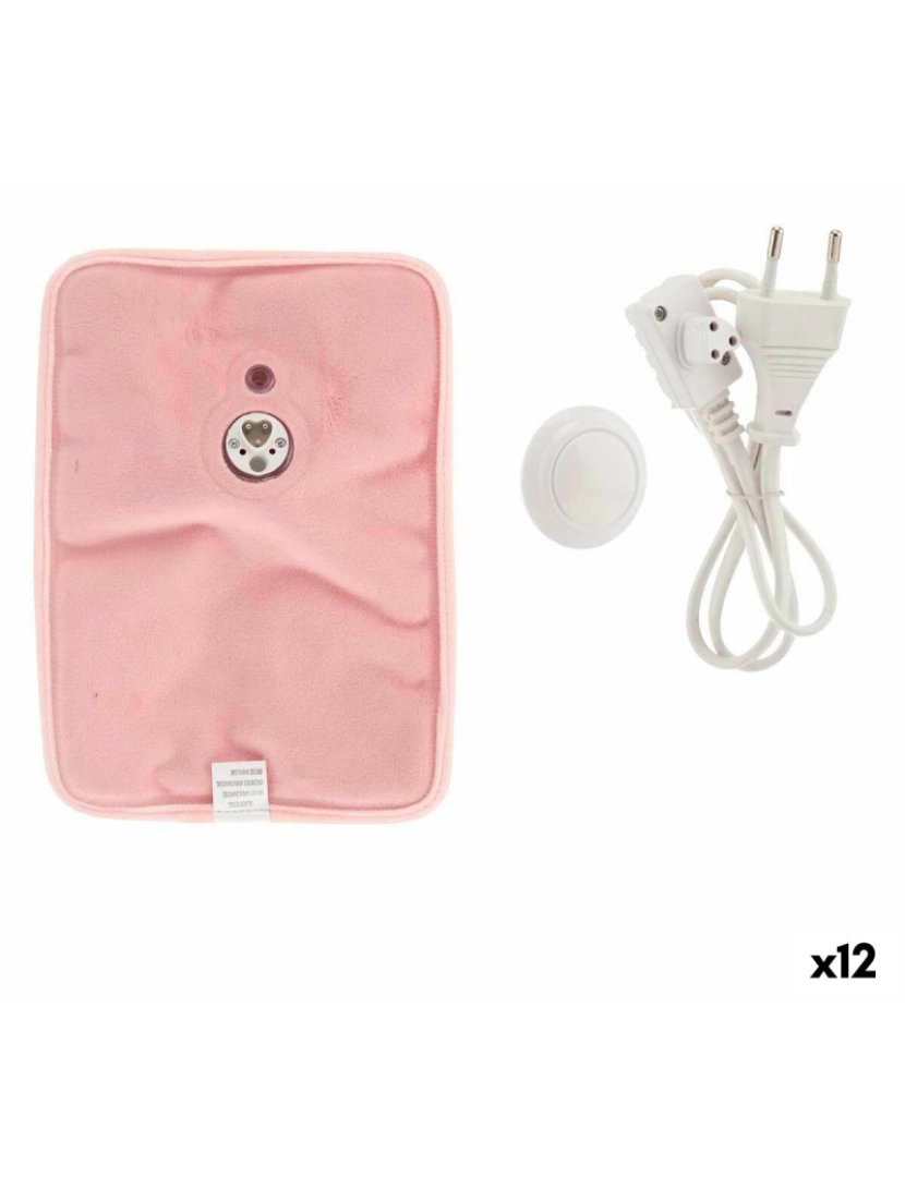 imagem de Saco de Água Quente Elétrico Mãos Cor de Rosa Plástico 380 W Veludo (12 Unidades)1