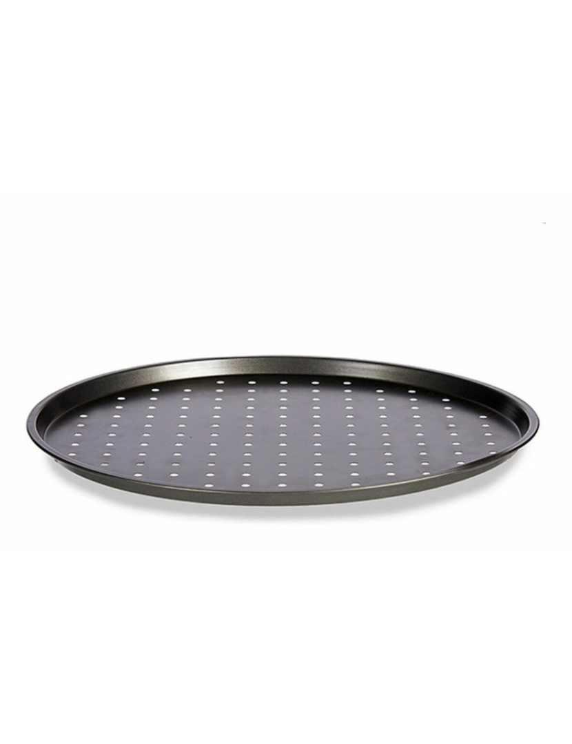 imagem de Bandeja para Forno Pizza Cinzento Aço com carbono 33 x 1 x 33 cm (24 Unidades)2