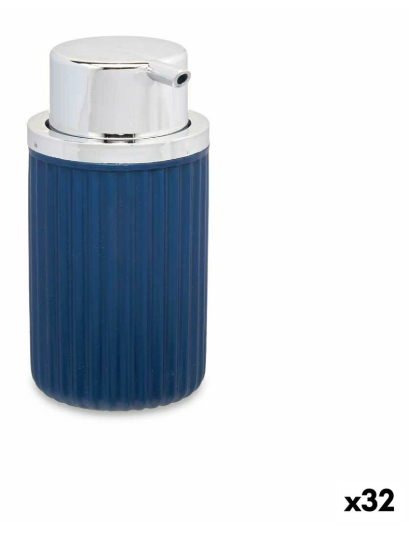 Berilo - Dispensador de Sabão Azul Plástico 32 Unidades (420 ml)