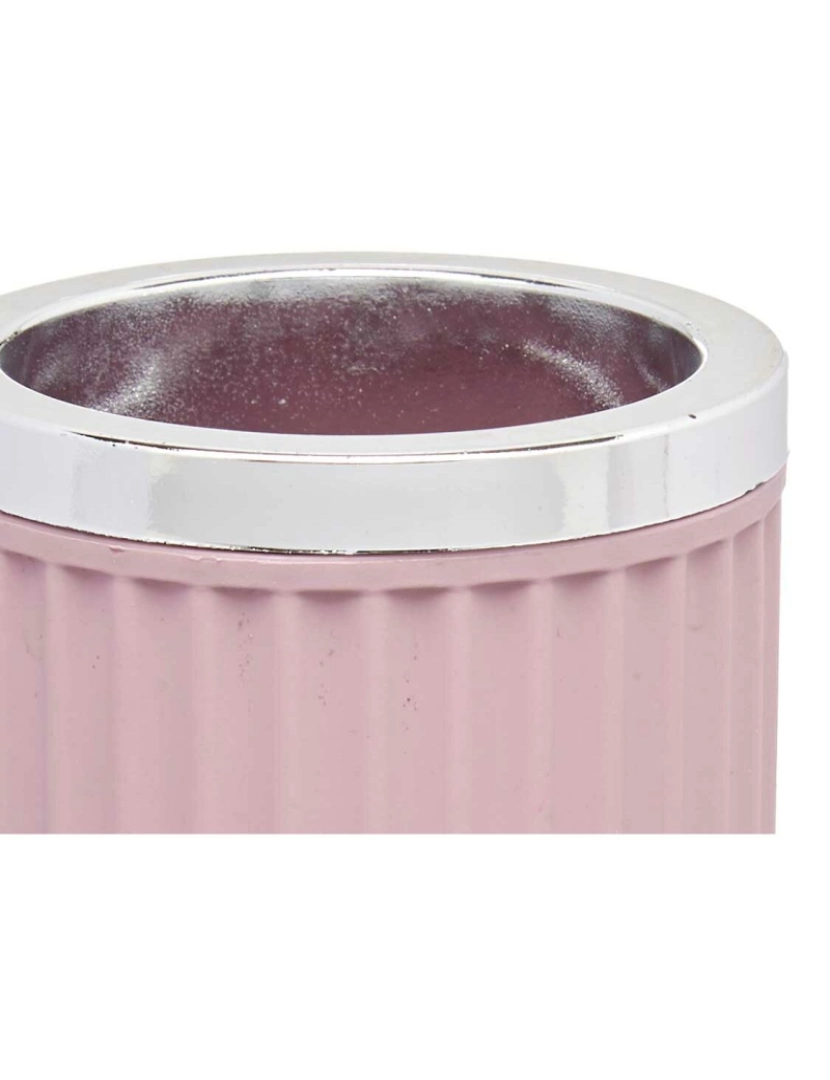 imagem de Copo Suporte para a escova de Dentes Cor de Rosa Plástico 32 Unidades (7,5 x 11,5 x 7,5 cm)3