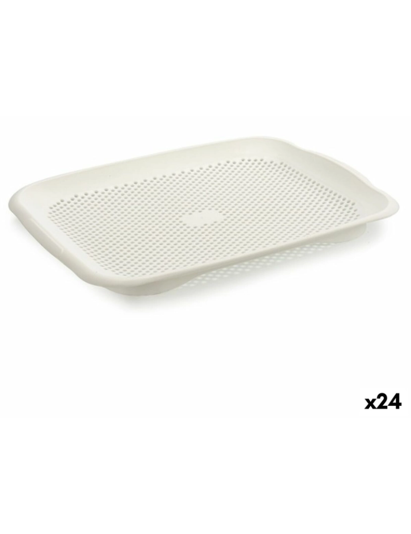 Gondol - Escorredor Branco Plástico 27 x 3 x 36,3 cm (24 Unidades)