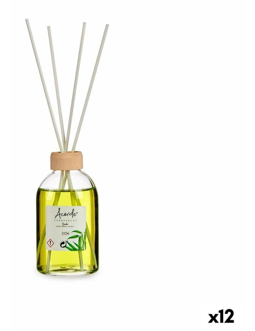 Acorde - Varetas Perfumadas Bambu 100 ml (12 Unidades)