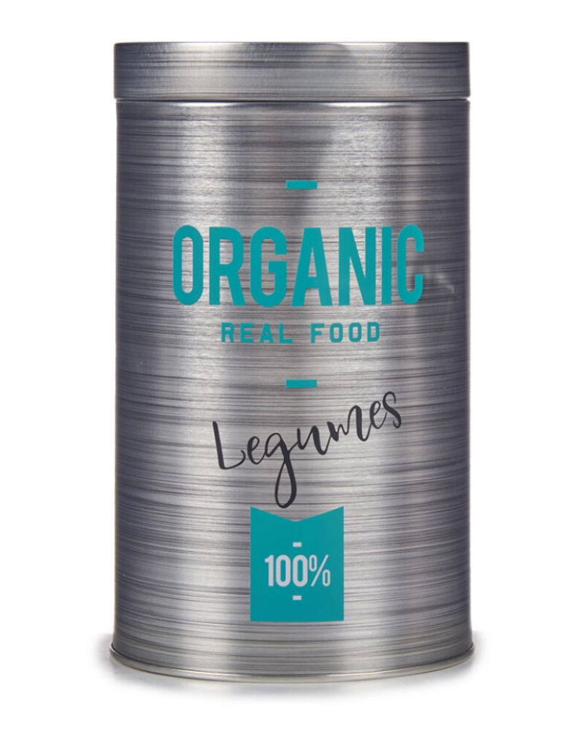 imagem de Bote Organic Legumes Cinzento Folha de Flandres 10,4 x 18,2 x 10,4 cm (24 Unidades)2