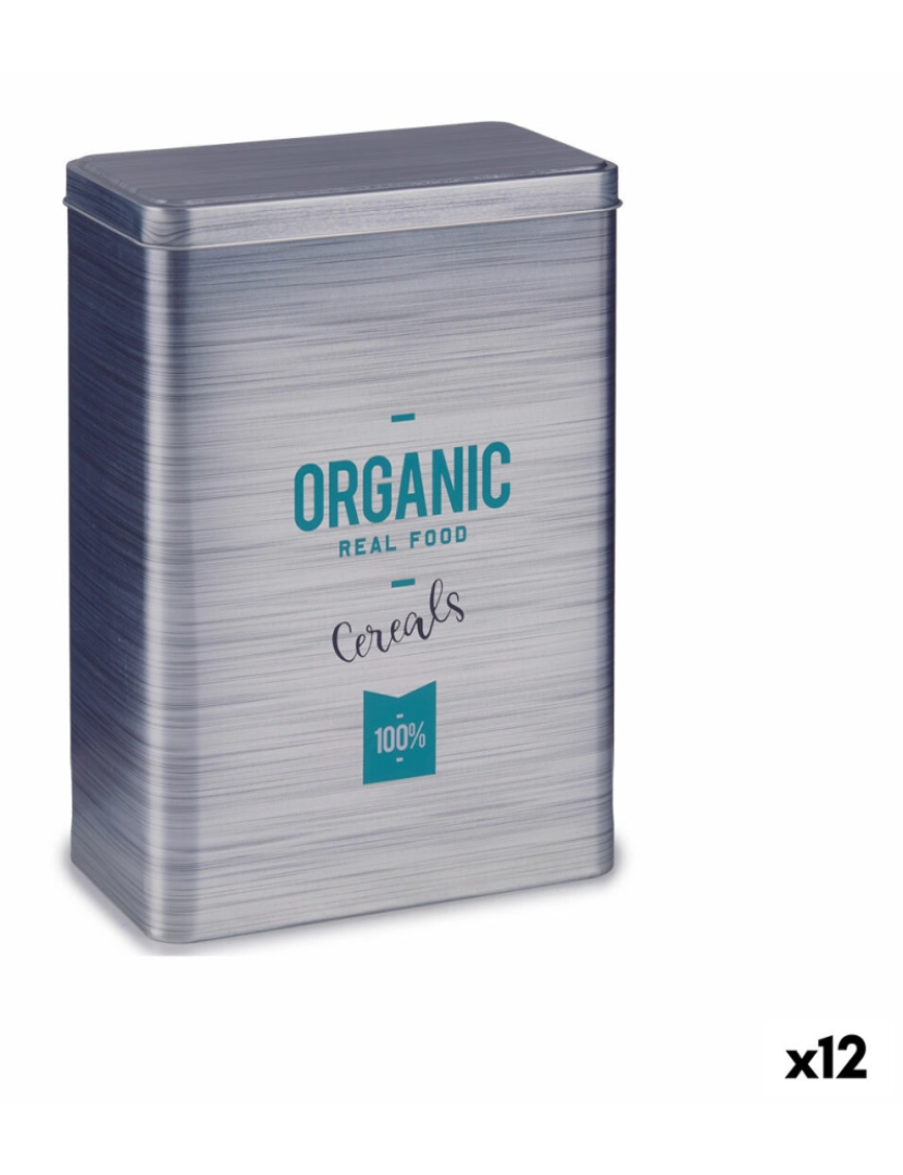 Kinvara - Dispensador de Cereais Organic 12 x 24,7 x 17,6 cm (12 Unidades)