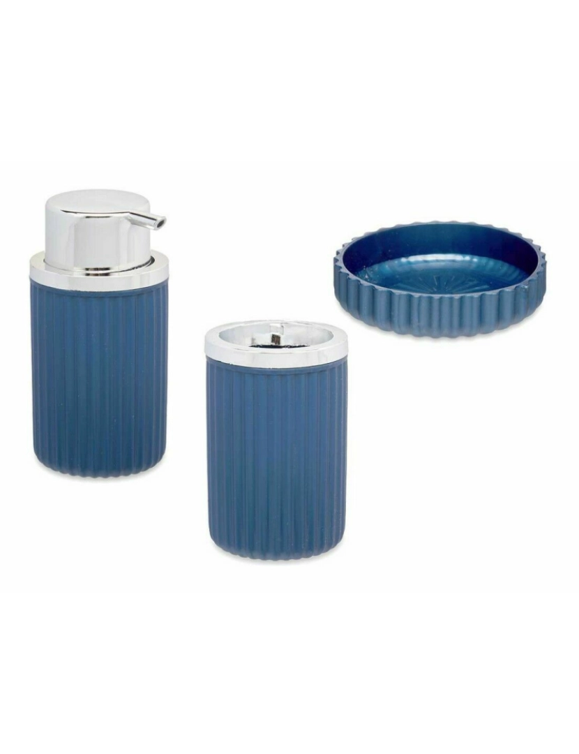 imagem de Conjunto de Banho Azul Plástico (12 Unidades)2