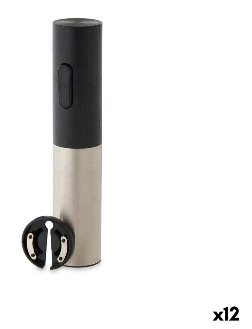 Kinvara - Saca-rolhas Elétrico para Garrafas de Vinho Aço Plástico 4,6 x 22,8 x 4,6 cm (12 Unidades)