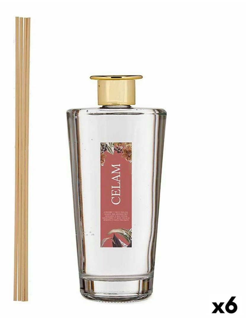 imagem de Varetas Perfumadas Celam Gengibre Nozes 500 ml (6 Unidades)1