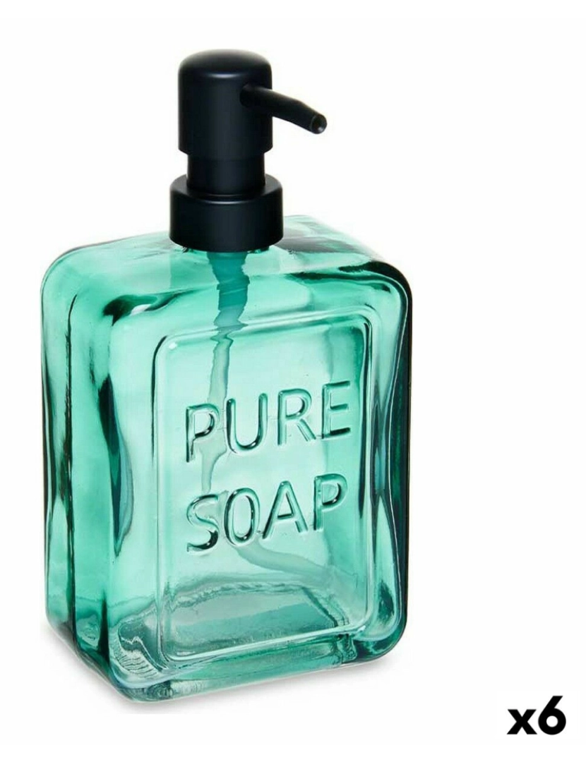 imagem de Dispensador de Sabão Pure Soap Cristal Verde 570 ml (6 Unidades)1