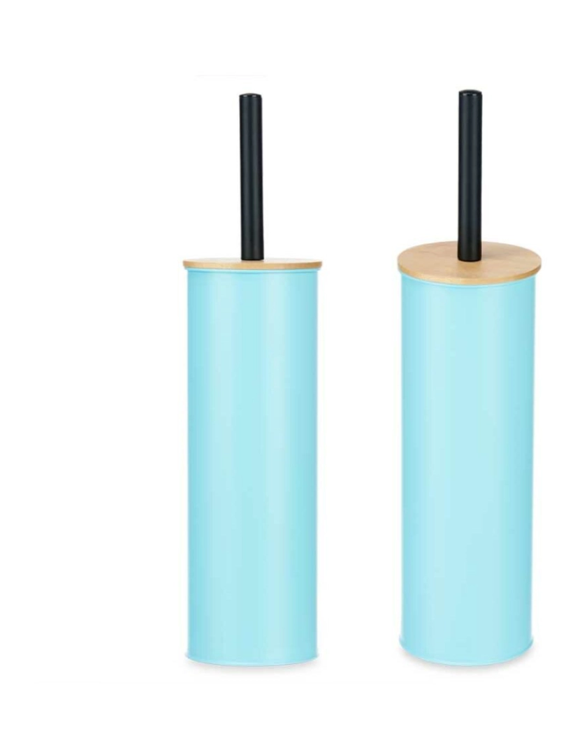 imagem de Piaçaba Azul Metal Bambu Plástico 9,5 X 27 X 9,5 cm (6 Unidades)3
