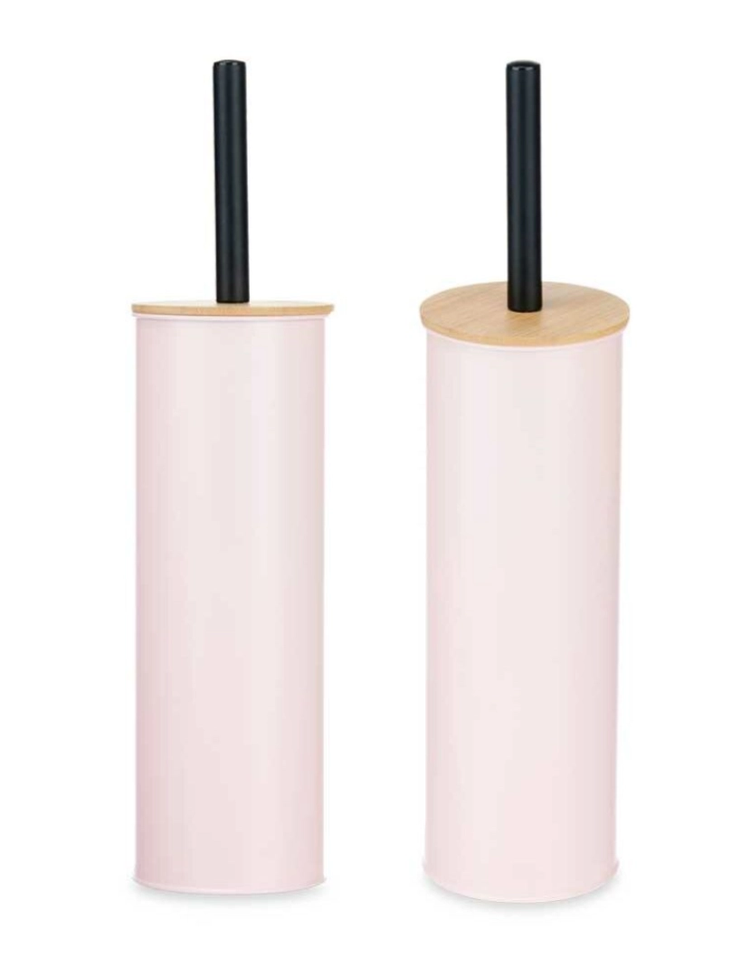 imagem de Piaçaba Cor de Rosa Metal Bambu Plástico 9,5 X 27 X 9,5 cm (6 Unidades)3