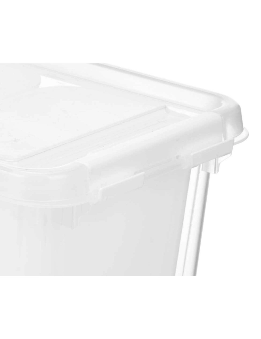 imagem de Organizador para Frigorífico Branco Transparente Plástico 37,5 x 9 x 14,3 cm (12 Unidades)4