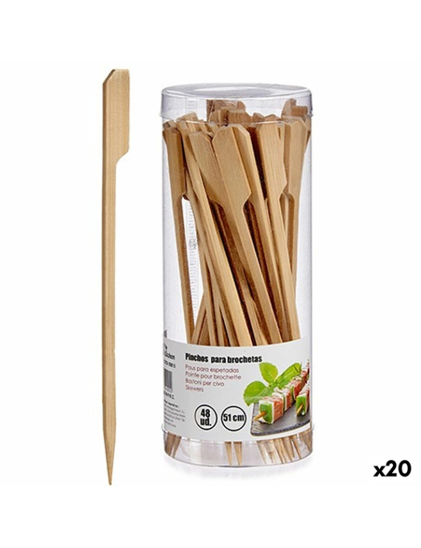 BB - Palitos de Bambu (20 Unidades)