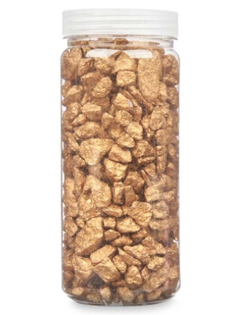 imagem de Pedras Decorativas Dourado 10 - 20 mm 700 g (12 Unidades)2