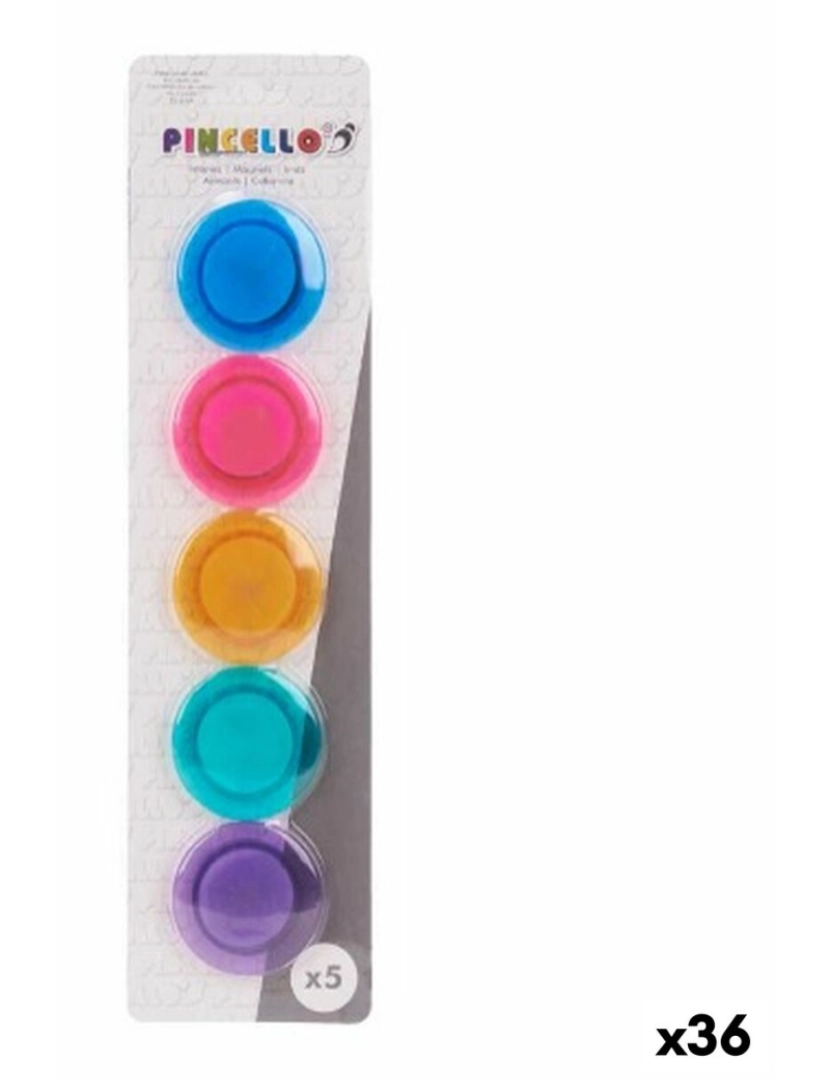 Pincello - Ímanes Grande Multicolor (36 Unidades)