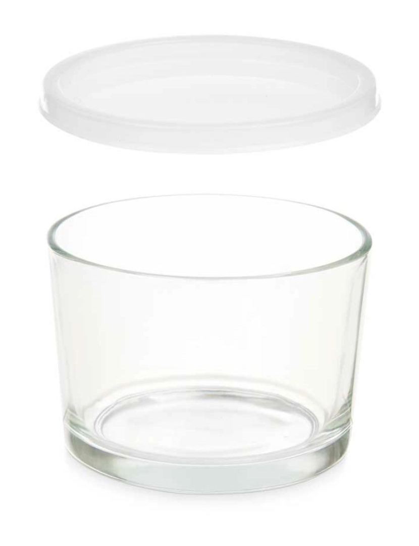 imagem de Lancheira Transparente Vidro Polipropileno 200 ml (24 Unidades)3