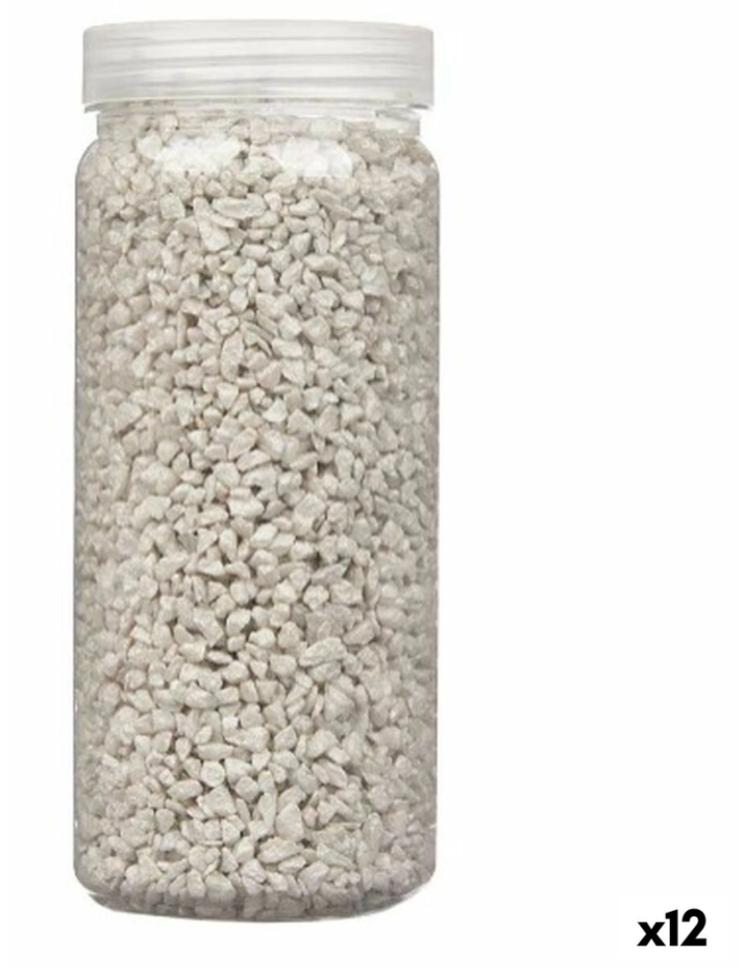 Gift Decor - Pedras Decorativas Cinzento 2 - 5 mm 700 g (12 Unidades)