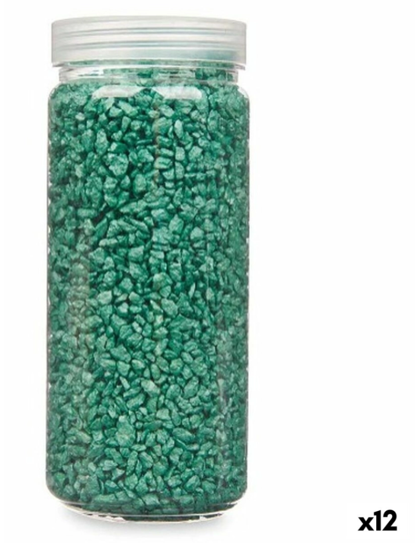 Gift Decor - Pedras Decorativas Verde 2 - 5 mm 700 g (12 Unidades)