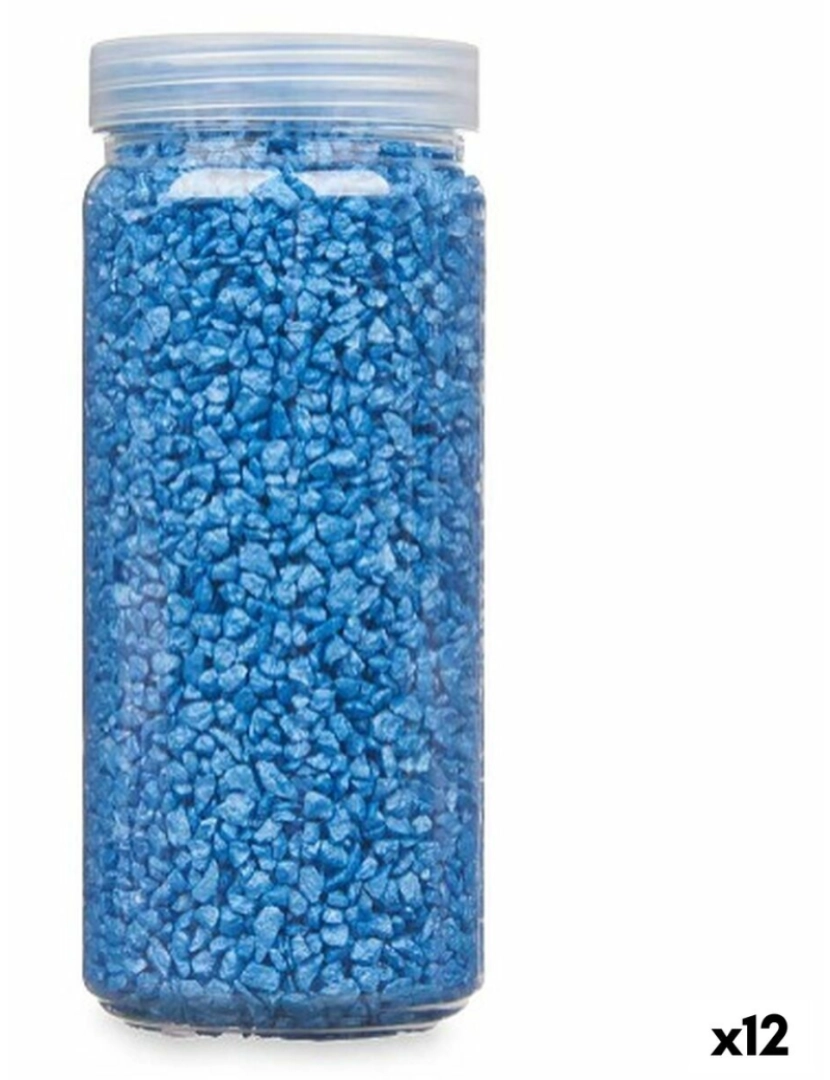 Gift Decor - Pedras Decorativas Azul 2 - 5 mm 700 g (12 Unidades)