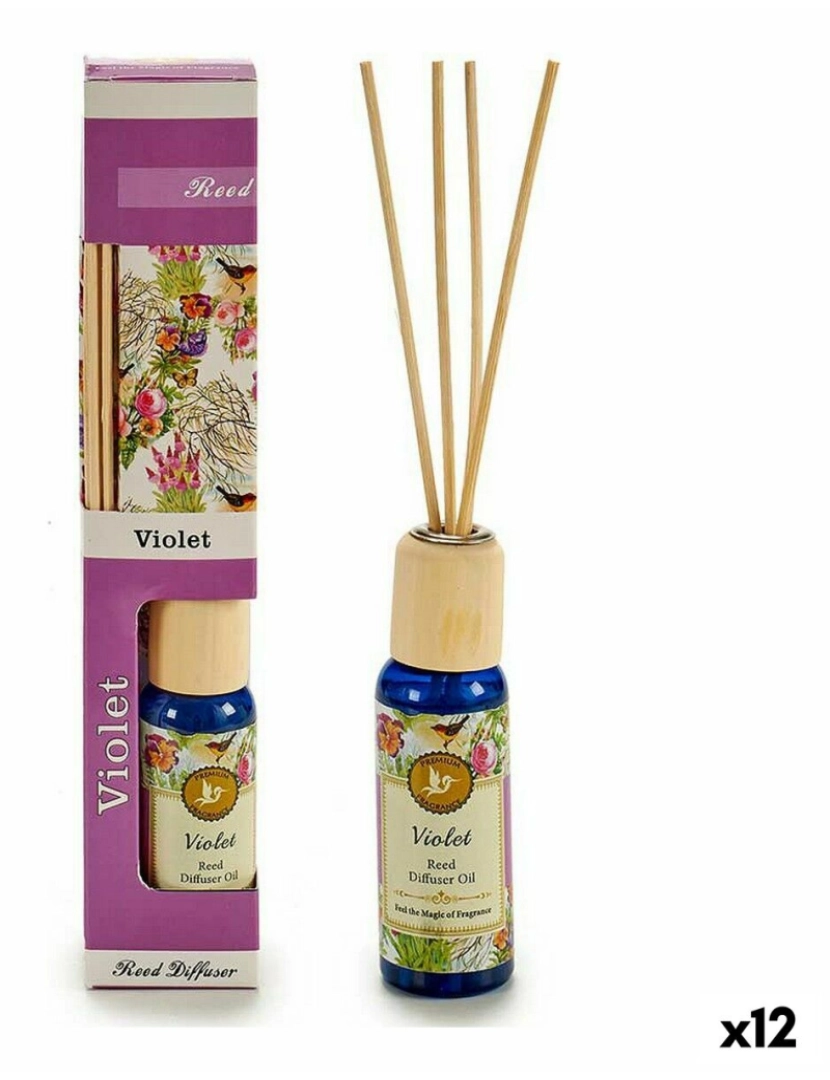 imagem de Varetas Perfumadas Violeta 50 ml (12 Unidades)1