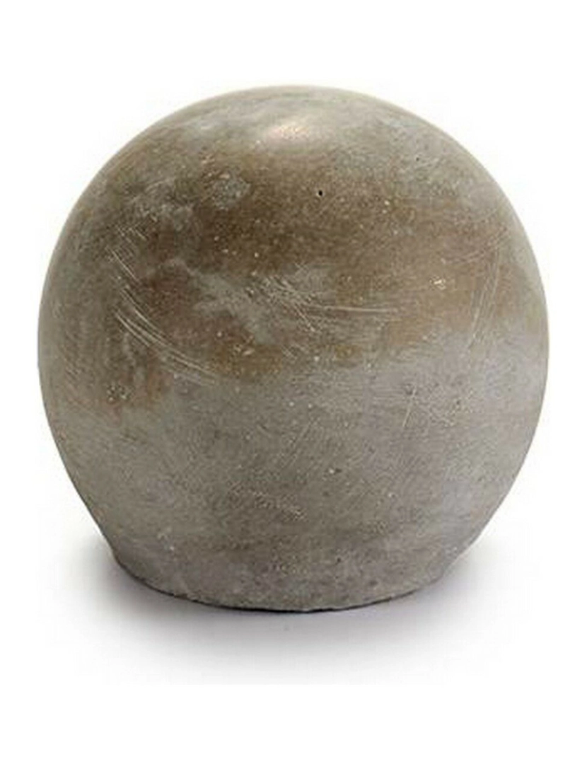 imagem de Figura Decorativa Cinzento Cimento Bol (10 x 10 x 10 cm) (12 Unidades)2