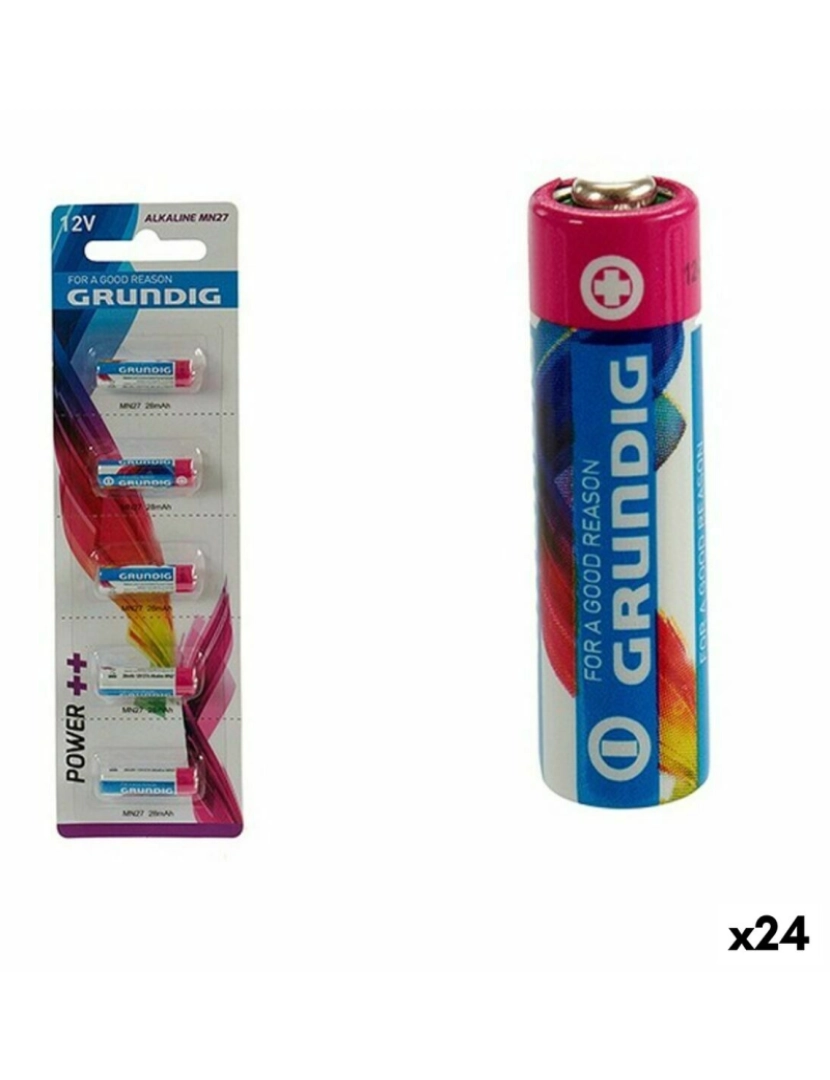 imagem de Pilhas Alcalinas Grundig MN27 (24 Unidades)1