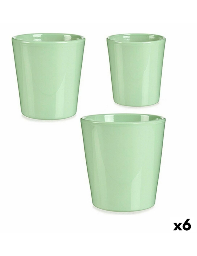 Ibergarden - Conjunto de Vasos Verde Argila (6 Unidades)