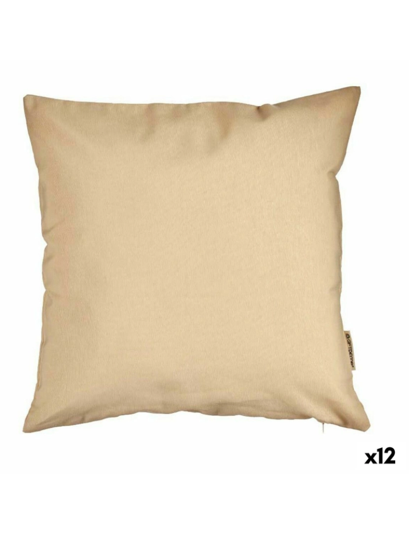 Gift Decor - Capa de travesseiro Bege (45 x 0,5 x 45 cm) (12 Unidades)