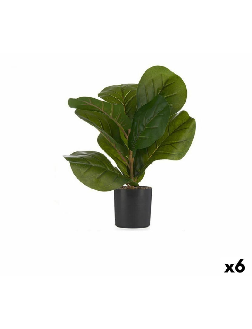 Ibergarden - Planta Decorativa 9,5 x 42 x 9,5 cm Plástico 6 Unidades