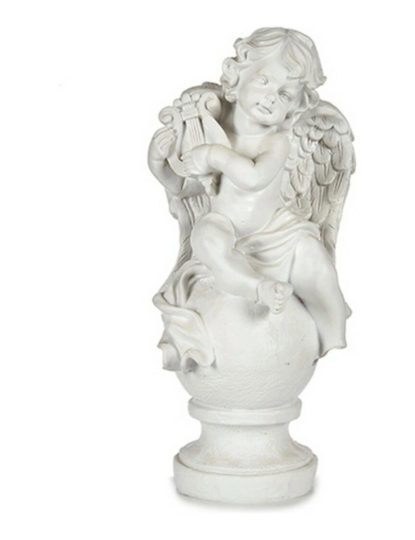 imagem de Figura Decorativa Anjo Branco 22 x 22 x 48 cm (2 Unidades)2