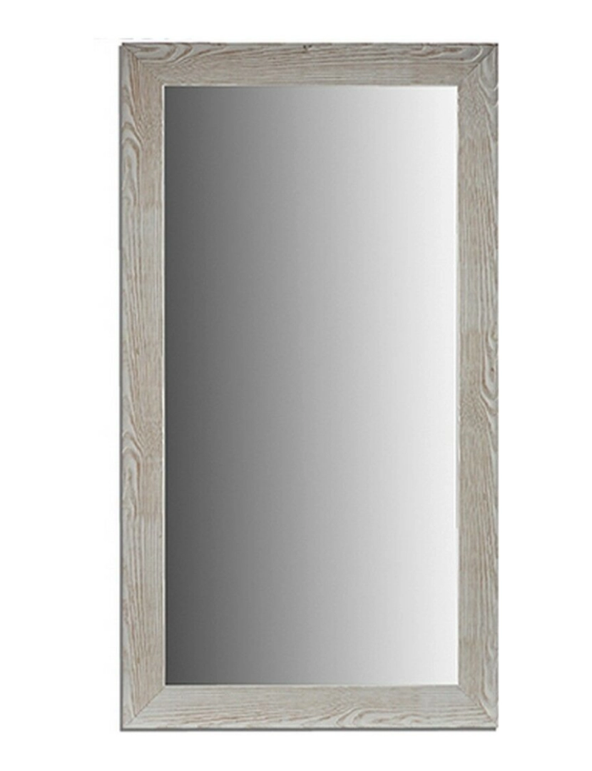 imagem de Espelho de parede Madeira Branco Vidro (75 x 136 x 1,5 cm) (2 Unidades)3