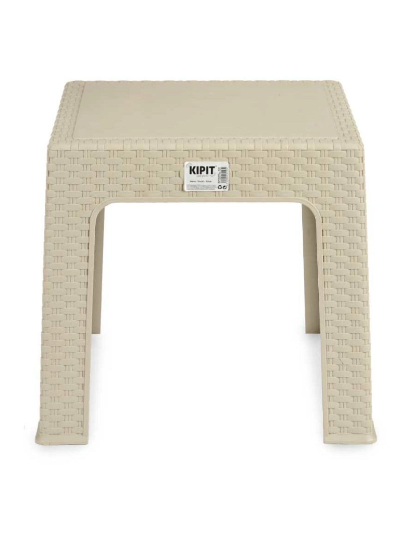 imagem de Mesa Infantil Rattan Creme Plástico 47 x 42,5 x 47 cm (4 Unidades)3