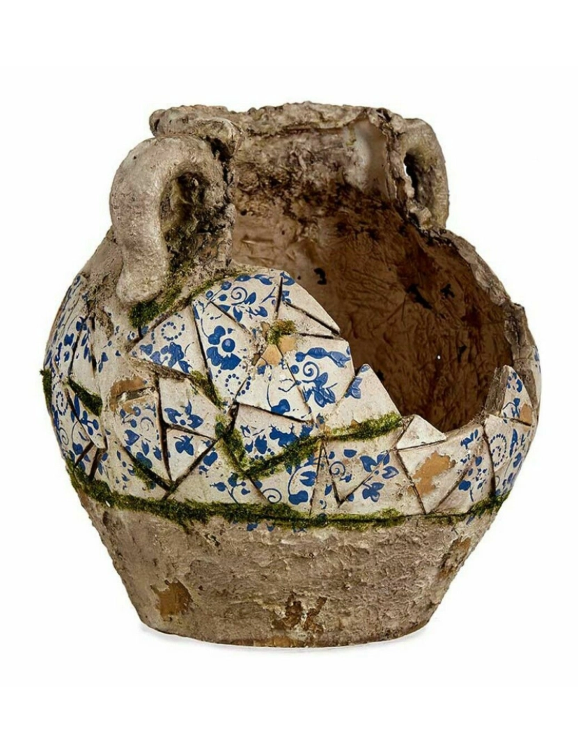 imagem de Figura Decorativa para Jardim Vaso Poliresina 28,5 x 28 x 28,5 cm (2 Unidades)2