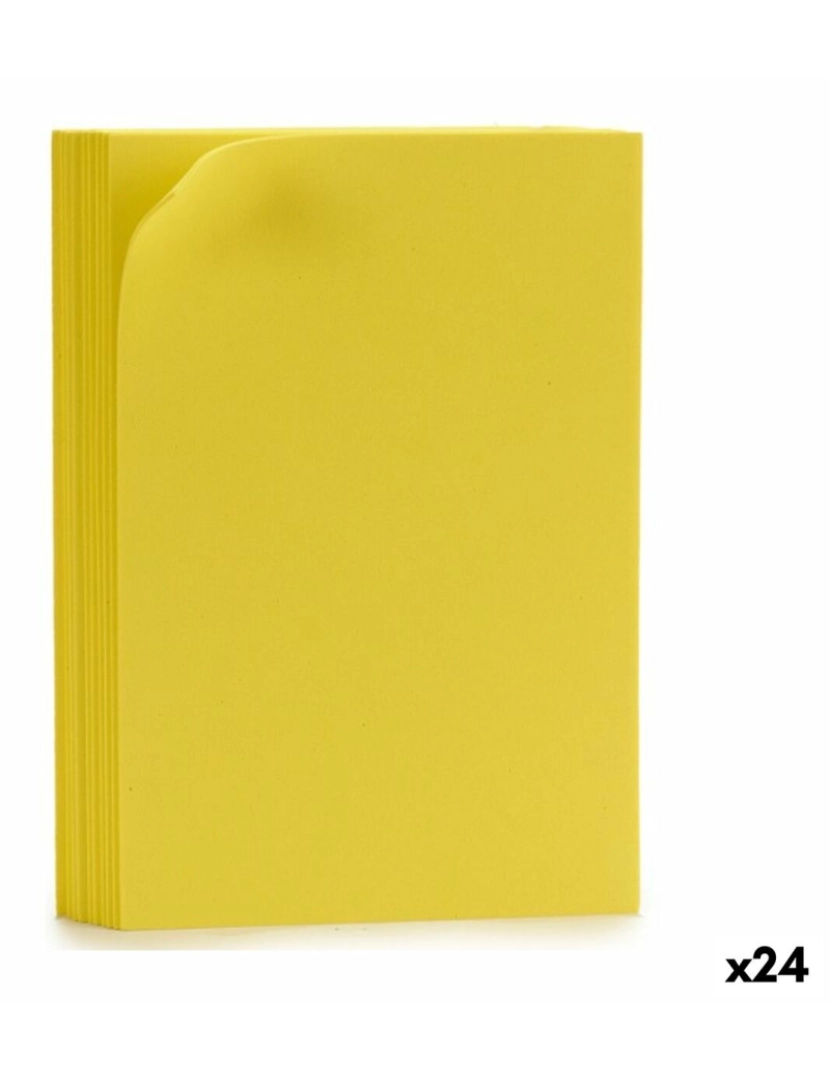 Pincello - Borracha Eva Amarelo 30 x 2 x 20 cm (24 Unidades)